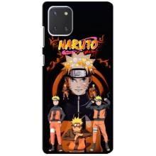 Naruto Anime Чехлы для Самсунг Галакси Ноут 10 Лайт (AlphaPrint)