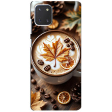 Чехол с уникальным дизайном «Осень с кофе» для Samsung Galaxy Note 10 Lite – Пряный кофе