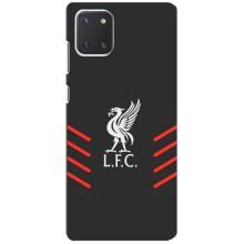Силіконові Чохли з принтом Футбол на Samsung Galaxy Note 10 Lite (Емблема Liverpool)