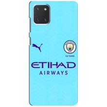Силіконові Чохли з принтом Футбол на Samsung Galaxy Note 10 Lite (Man City)