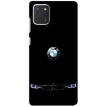 Силіконовий бампер з картинкою машини на Samsung Galaxy Note 10 Lite (Чорний BMW)