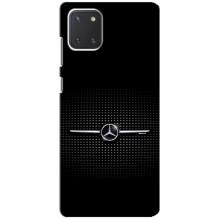 Силіконовий бампер з картинкою машини на Samsung Galaxy Note 10 Lite (Mercedes)