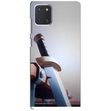 Силіконовий Чохол (атрибутика Клеш Роял) для Samsung Galaxy Note 10 Lite (Меч варвара)