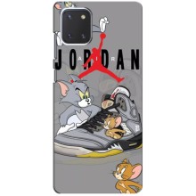 Силіконовый Чохол Nike Air Jordan на Самсунг Нот 10 Лайт – Air Jordan