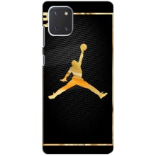 Силиконовый Чехол Nike Air Jordan на Самсунг Нот 10 Лайт (Джордан 23)
