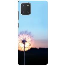 Силіконовий Чохол з кульбабками на Samsung Galaxy Note 10 Lite (Захід з кульбабкою)