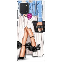 Силиконовый Чехол на Samsung Galaxy Note 10 Lite с картинкой Стильных Девушек (Мода)