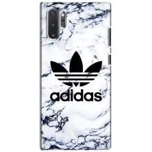 Чехлы Адидас для Samsung Galaxy Note 10 Plus (AlphaPrint) (Адидас на мраморе)