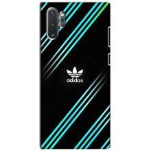 Чехлы Адидас для Samsung Galaxy Note 10 Plus (AlphaPrint) (Адидас с полосами)