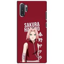 Чехлы Персонажи Аниме Наруто для Samsung Galaxy Note 10 Plus (AlphaPrint) – Аниме Сакура