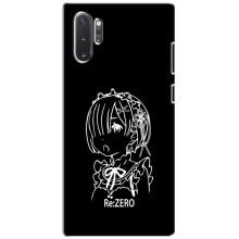 Чехлы Персонажи Аниме Наруто для Samsung Galaxy Note 10 Plus (AlphaPrint) – Re: Zero