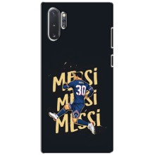 Чехлы для Samsung Galaxy Note 10 Plus (Leo чемпион) (AlphaPrint) (Messi ПСЖ)