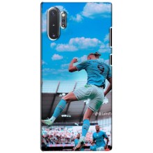 Чехлы с принтом для Samsung Galaxy Note 10 Plus Футболист – Эрлинг Холанд