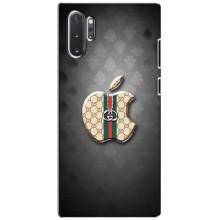 Чехлы ГУЧЧИ для Самсунг Галакси Ноут 10 Плюс (AlphaPrint) (Apple gucci)