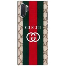 Чехлы ГУЧЧИ для Самсунг Галакси Ноут 10 Плюс (AlphaPrint) (Gucci дизайн)