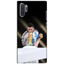 Чехлы Лео Месси Аргентина для Samsung Galaxy Note 10 Plus (Кубок Мира)