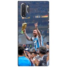 Чехлы Лео Месси Аргентина для Samsung Galaxy Note 10 Plus (Месси король)