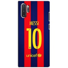 Чехлы Месси для Samsung Galaxy Note 10 Plus (AlphaPrint) (Messi Barca 10)