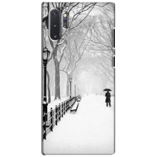 Чехлы на Новый Год Samsung Galaxy Note 10 Plus (Снегом замело)