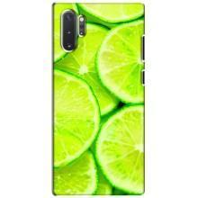 Чехлы с Фруктами для Samsung Galaxy Note 10 Plus (VPrint) (Лайм)