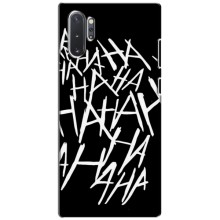 Чехлы с картинкой Джокера на Samsung Galaxy Note 10 Plus (Хахаха)