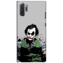 Чехлы с картинкой Джокера на Samsung Galaxy Note 10 Plus – Взгляд Джокера