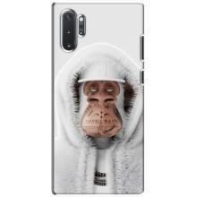 Чехлы с Обезьянами NFT для Samsung Galaxy Note 10 Plus (AlphaPrint) (обезьяна NFT в тату)