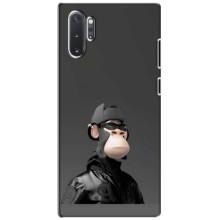 Чехлы с Обезьянами NFT для Samsung Galaxy Note 10 Plus (AlphaPrint) (стильная обезьяна NFT)