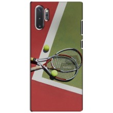 Чохли з прінтом Спортивна тематика для Samsung Galaxy Note 10 Plus – Ракетки теніс