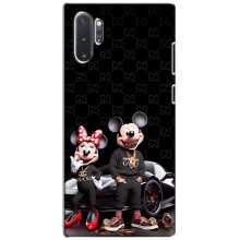 Чехол Disney Mouse Samsung Galaxy Note 10 Plus (PREMIUMPrint) – Семья Маусов