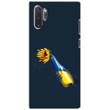 Чехол для Патриота Украины Samsung Galaxy Note 10 Plus - (AlphaPrint) – Коктейль молотова