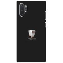 Чехол Майнкрафт на Samsung Galaxy Note 10 Plus (AlphaPrint) Minecraft (Овечка Майнкрафт)