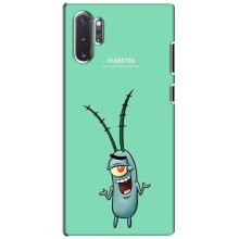 Чехол с картинкой "Одноглазый Планктон" на Samsung Galaxy Note 10 Plus (Планктон)