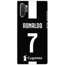 Чехол Криштиану Роналду для Samsung Galaxy Note 10 Plus (AlphaPrint) (RONALDO 7)
