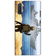 Чехол с принтом (Русский корабль...) для Самсунг Галакси Ноут 10 Плюс (AlphaPrint) – Русский корабль