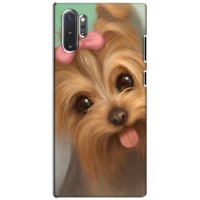 Чехол (ТПУ) Милые собачки для Samsung Galaxy Note 10 Plus – Йоршенский терьер