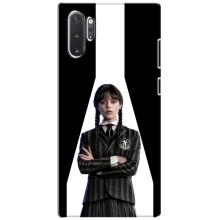 Чехлы Венсдей на Samsung Galaxy Note 10 Plus Уэнсдей (AlphaPrint) (W-Wednesday)