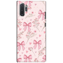 Чехол банты для Samsung Galaxy Note 10 Plus – Банты с цветами