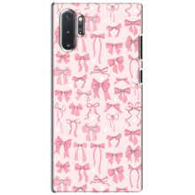 Чехол банты для Samsung Galaxy Note 10 Plus – Фон бантики