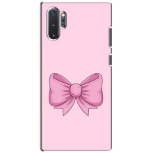 Чехол банты для Samsung Galaxy Note 10 Plus – Розовый бантик