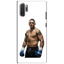 Чехол с картинкой Александр Усик для Samsung Galaxy Note 10 Plus – Усик на белом