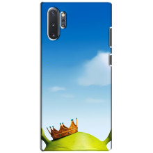 Чехол с мультфильмом Шрек на Samsung Galaxy Note 10 Plus – Голова Шрека