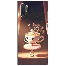 Чехол с мемом Тралалело тралала на Samsung Galaxy Note 10 Plus (Балерина капучина)