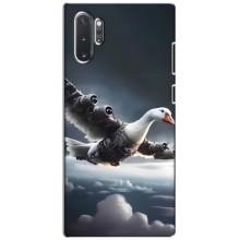 Чехол с мемом Тралалело тралала на Samsung Galaxy Note 10 Plus (Бомбардини гусини)