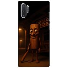 Чехол с мемом Тралалело тралала на Samsung Galaxy Note 10 Plus (Тунг тунг тунг сахур)