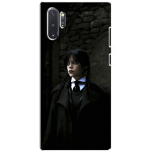 Чехол с дизайном Венздей 2 на Samsung Galaxy Note 10 Plus – Уэнсдей в костюме