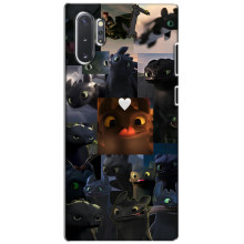 Чехол как приручить дракона на Samsung Galaxy Note 10 Plus – Дракон коллаж