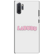 Чехол с Лабубу на Samsung Galaxy Note 10 Plus – Лого Лабубу