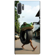 Чехол с мемами тралалело тралала для Samsung Galaxy Note 10 Plus – Бонека амбалабу