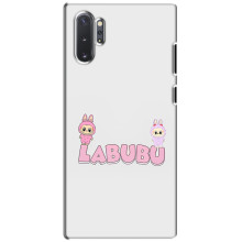 Чохол з принтом Лабубу для Samsung Galaxy Note 10 Plus – Логотип Лабубу